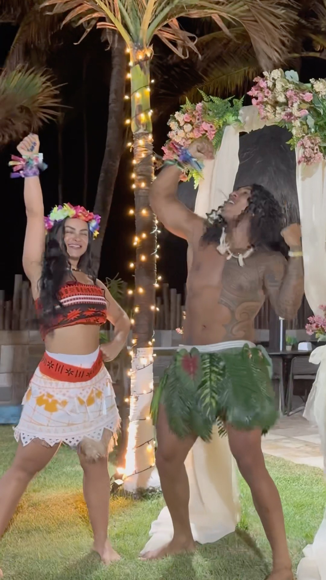 MOANA 1 ou MOANA 2? @mayca.brasil #transition #moana #maui #fantasy #short